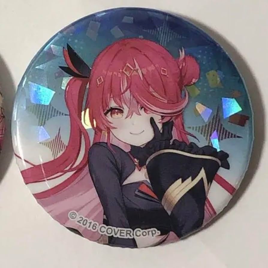 魔法少女ホロウィッチ 宝鐘マリン 缶バッジ